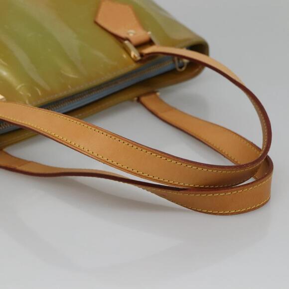 LOUIS VUITTON Monogram Vernis Houston Hand Bag Baby Blue M91005 - Picture 7 of 12